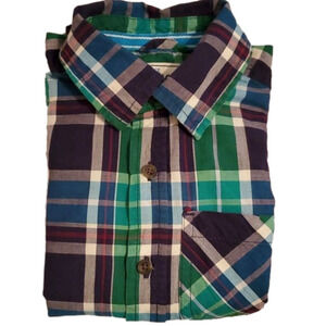 The Children's Place Boy's Long Sleeve Plaid Button Down Size 3T